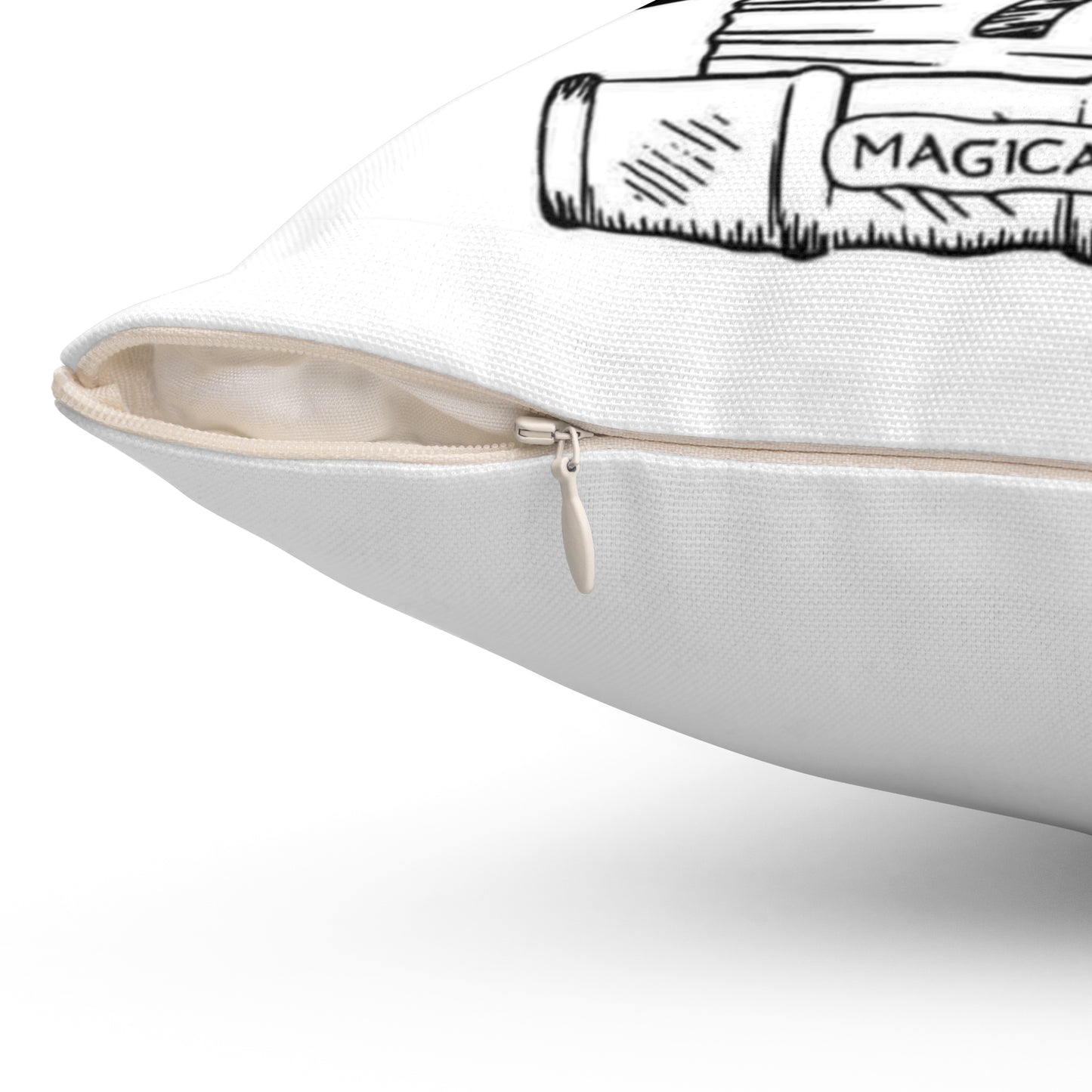 Spell Books Polyester Square Pillow