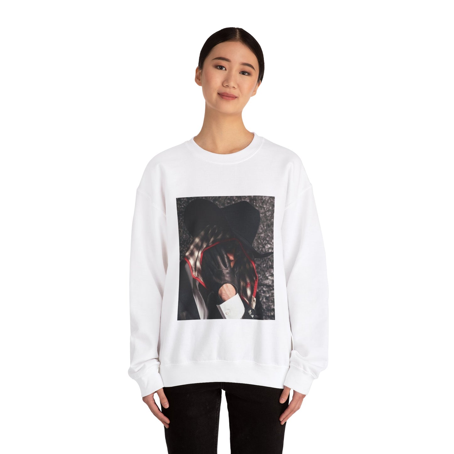 Bad Bunny Cowboy Unisex Heavy Blend Crewneck Sweatshirt