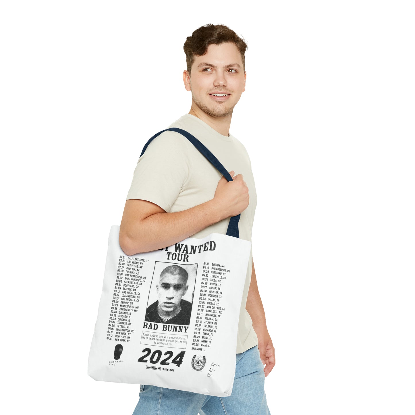 Most Wanted Tour 2024 Tote Bag