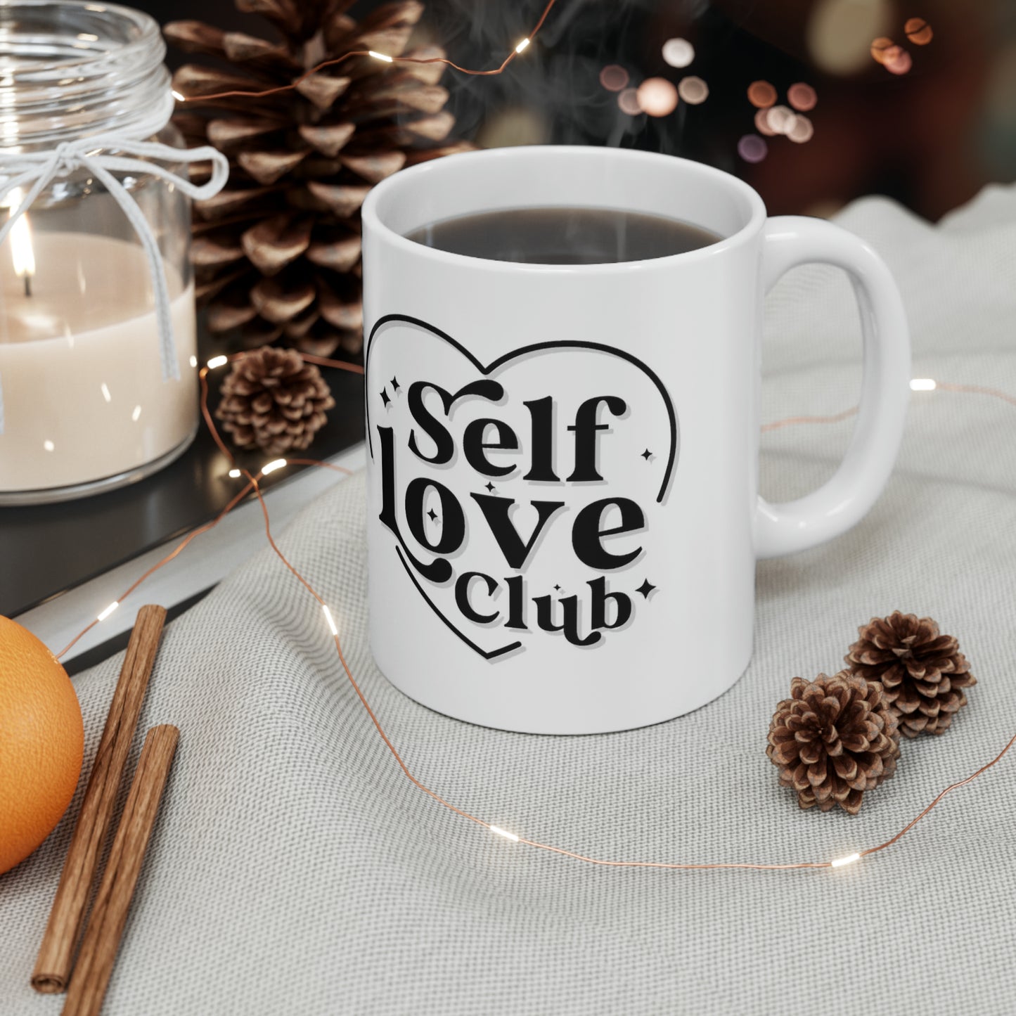 Self Love Club Ceramic Mug 11oz