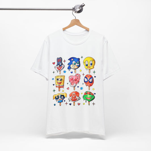 Nostalgic Ice Cream Unisex Jersey Tee