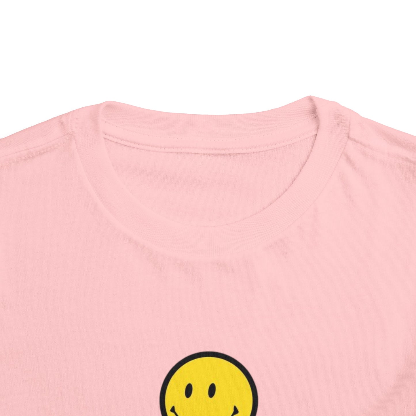 Cozy Smiley Face Toddler Short Sleeve Tee