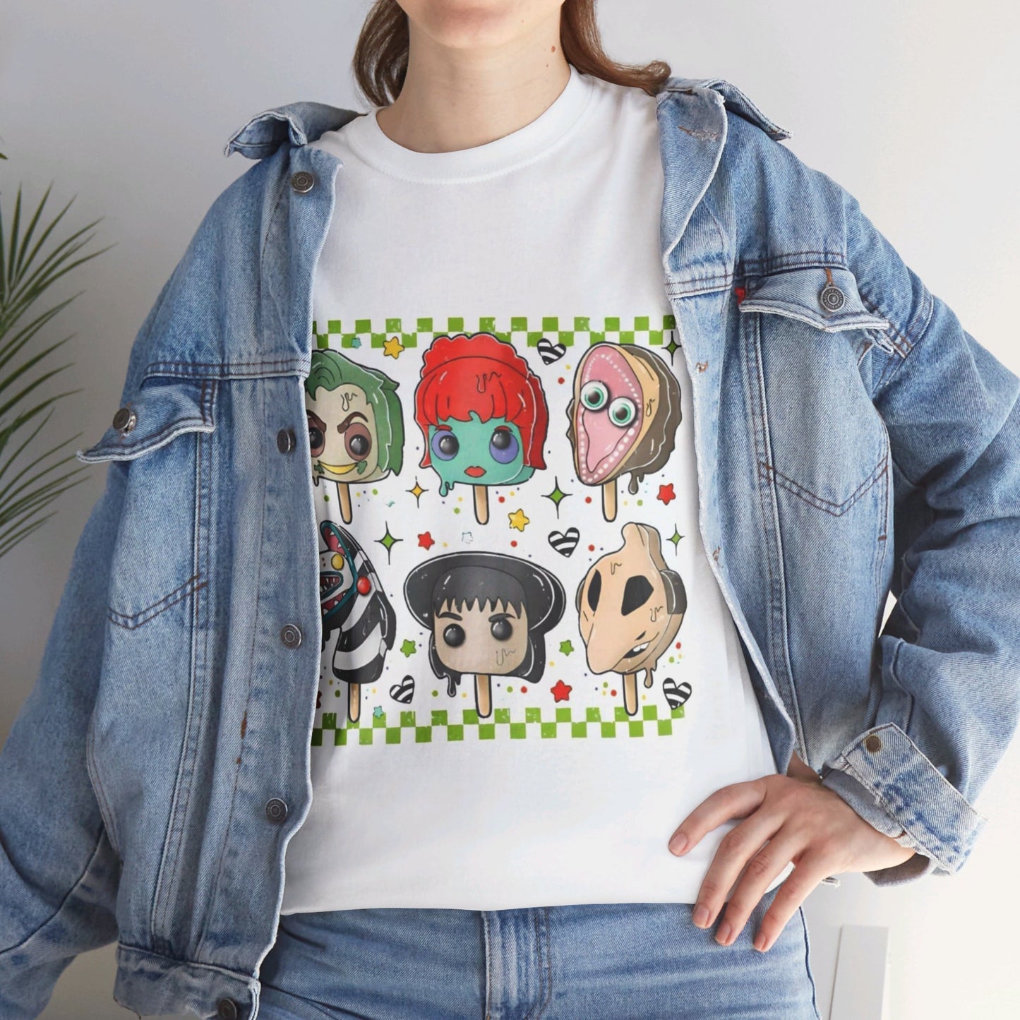Nostalgic Halloween Popsicle Unisex Heavy Cotton Tee