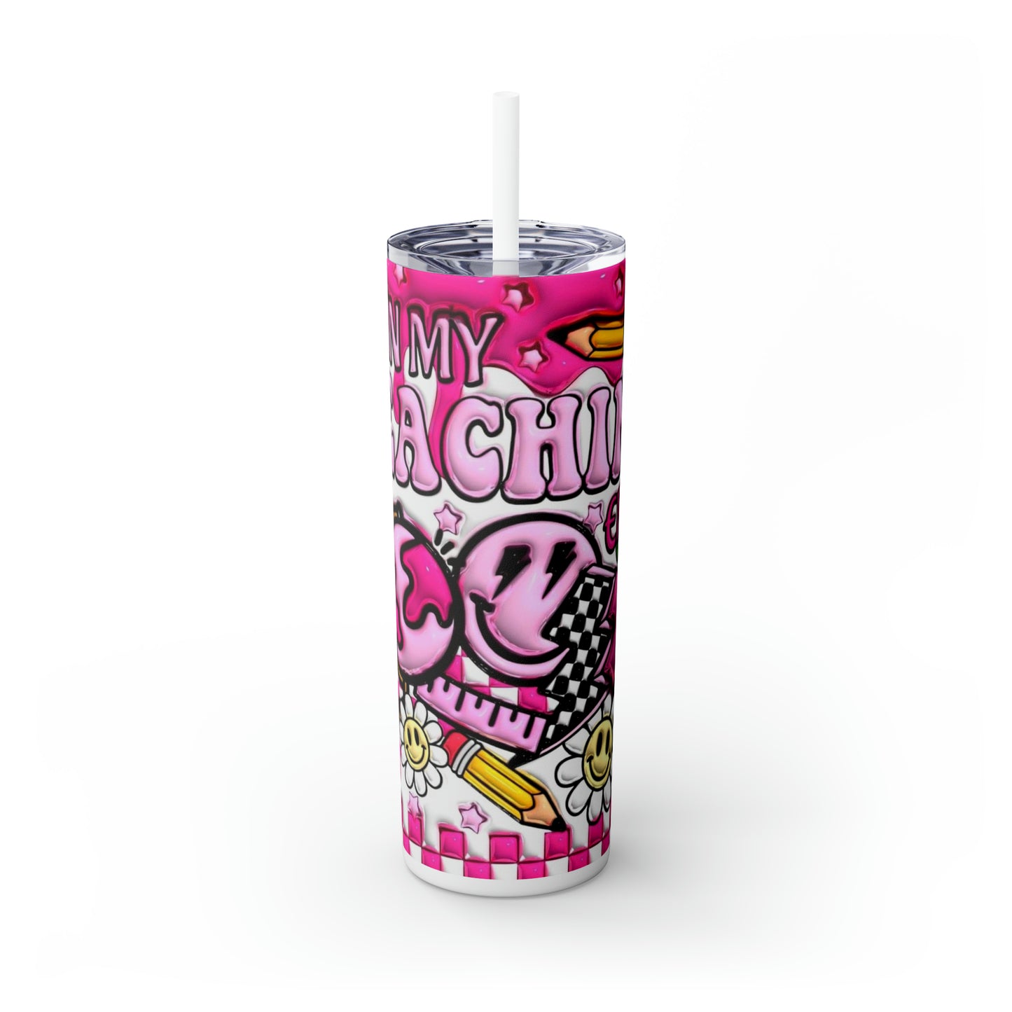 Teaching Era Skinny Tumbler, 20oz