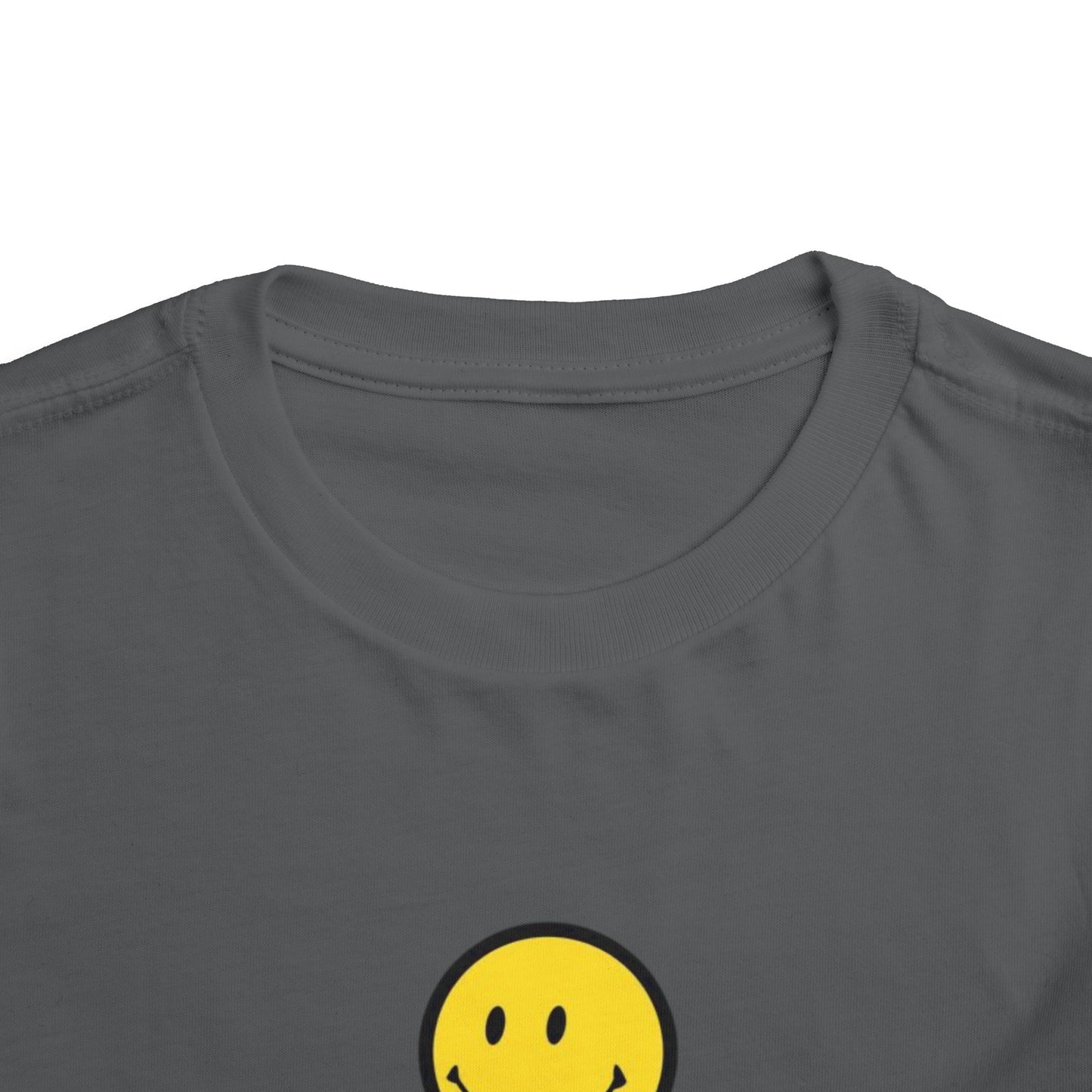 Cozy Smiley Face Toddler Short Sleeve Tee