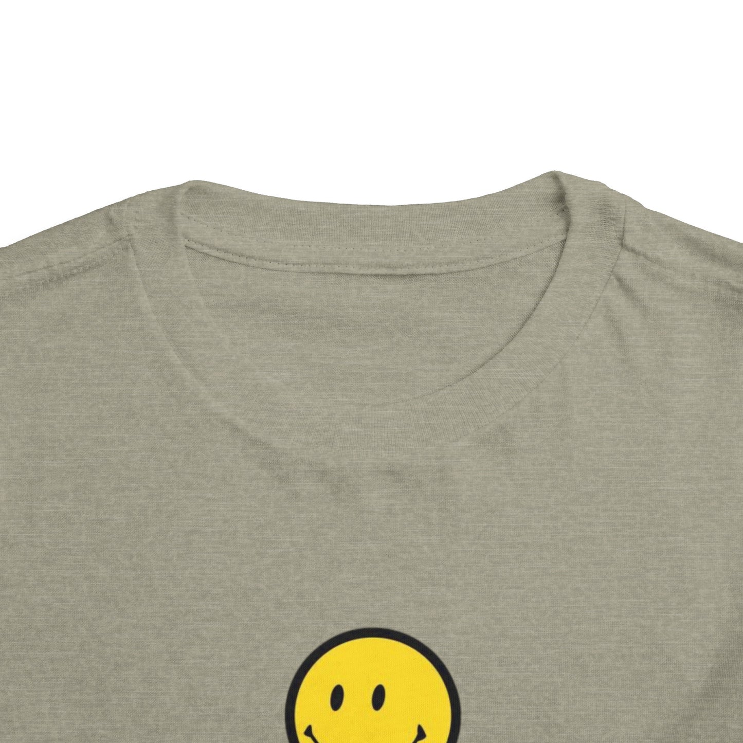 Cozy Smiley Face Toddler Short Sleeve Tee
