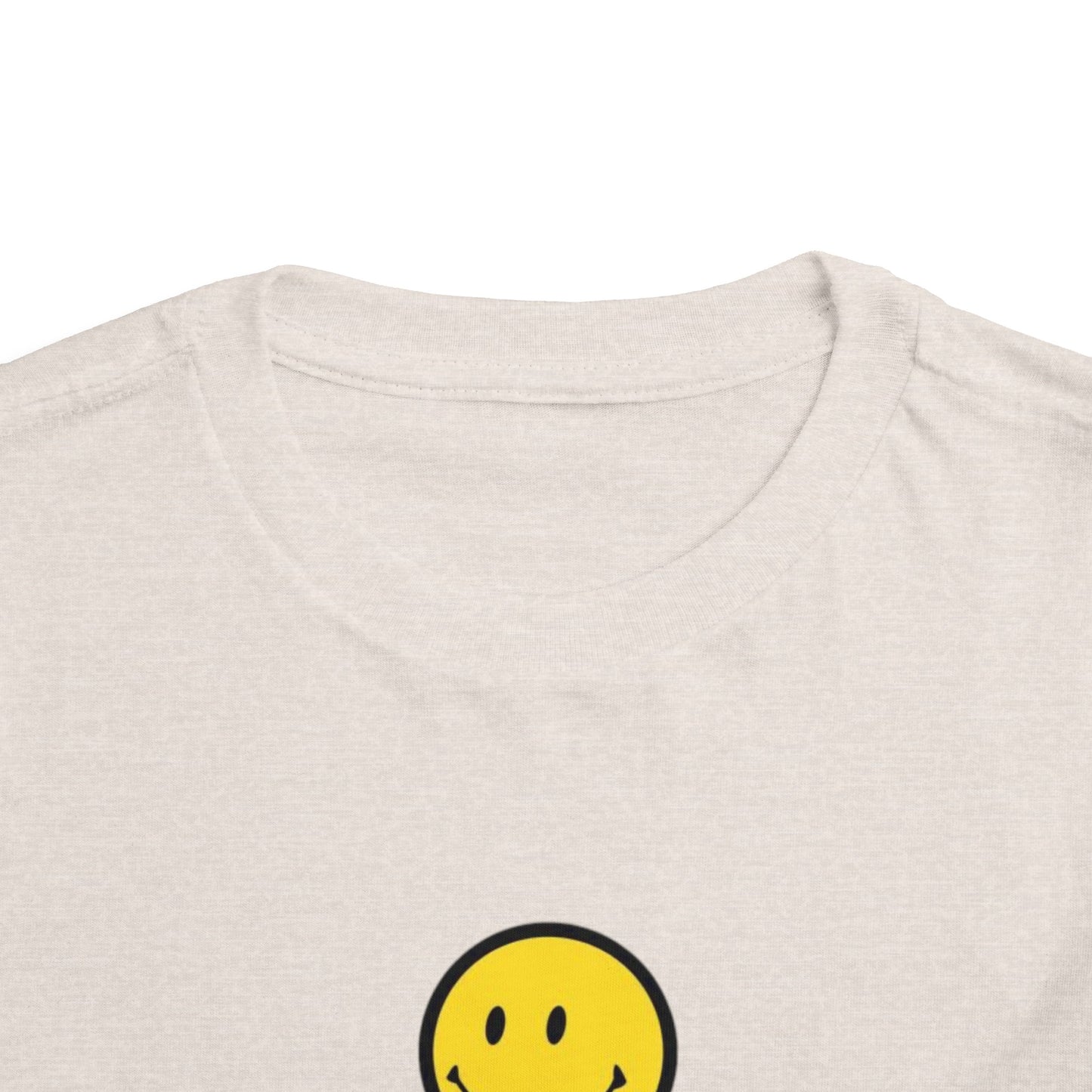 Cozy Smiley Face Toddler Short Sleeve Tee