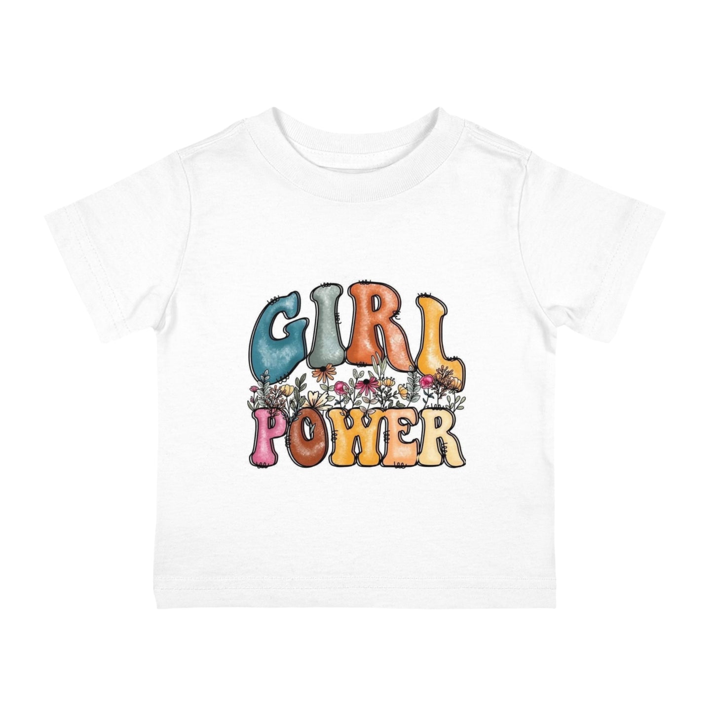 Girl Power Infant Cotton Jersey Tee