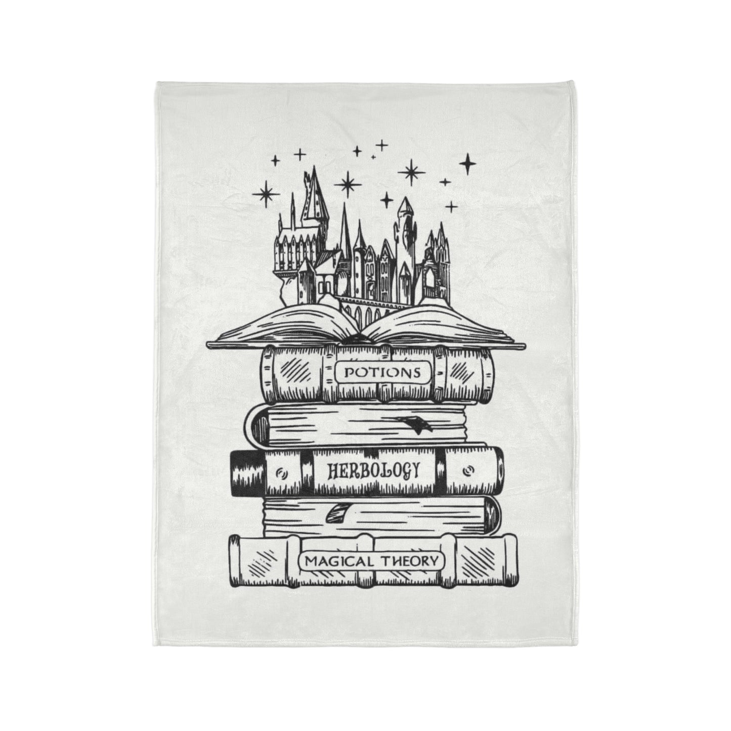 Spell Books Soft Polyester Blanket
