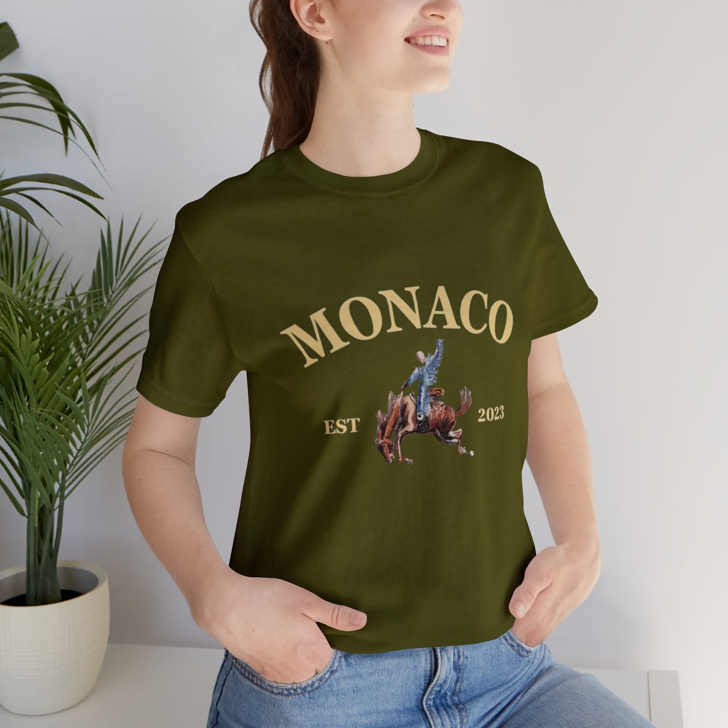 Monaco Unisex Jersey Short Sleeve Tee