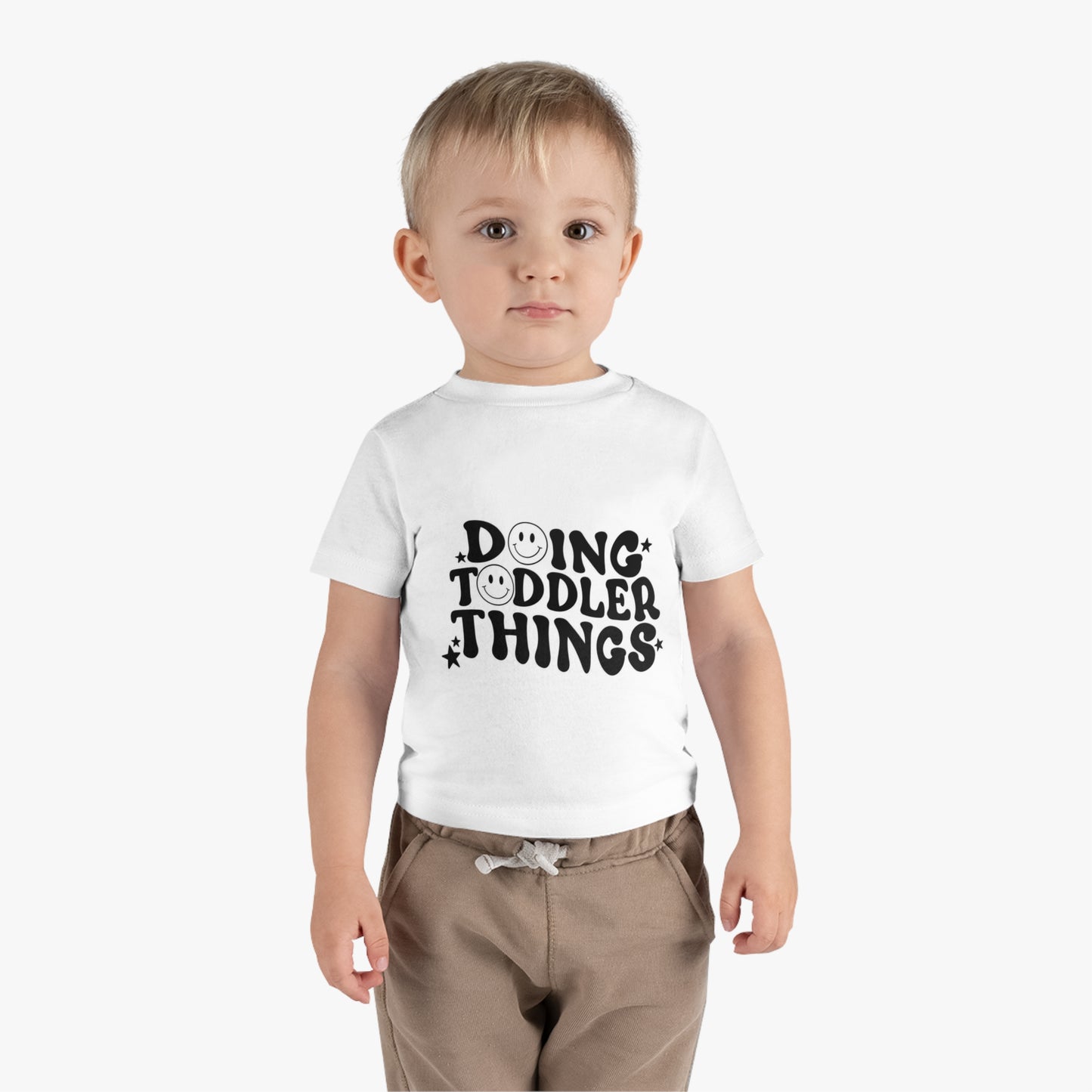 Doing Toddler Things Infant Cotton Jersey Tee