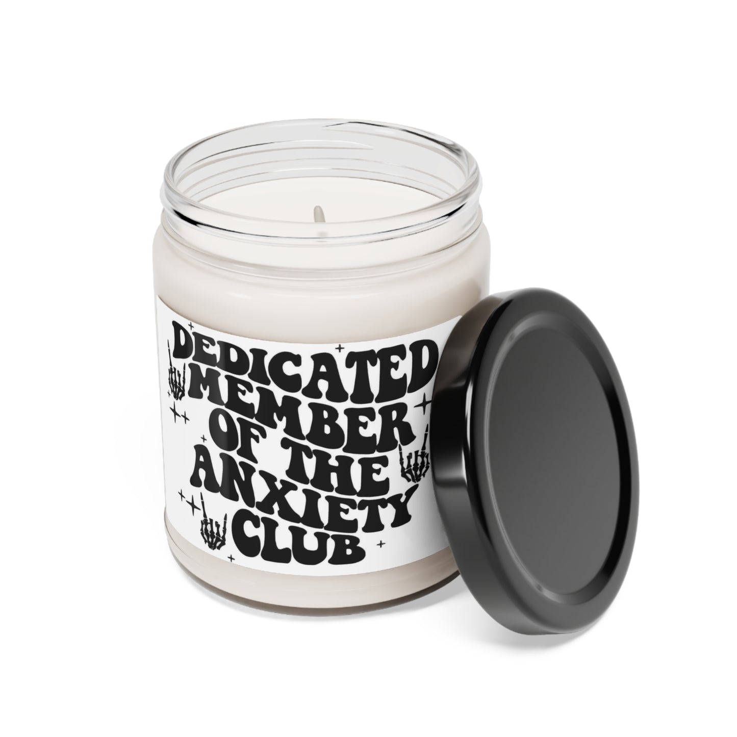 Anxiety Club Scented Soy Candle, 9oz