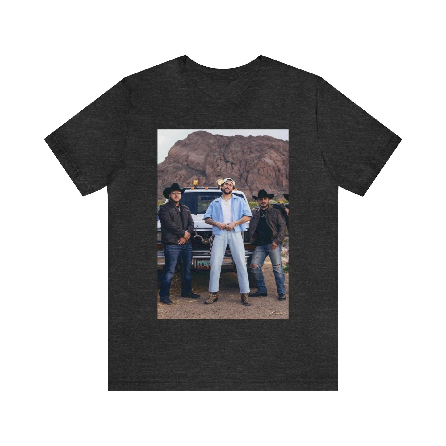 Grupo Frontera x Bad Bunny Unisex Jersey Short Sleeve Tee