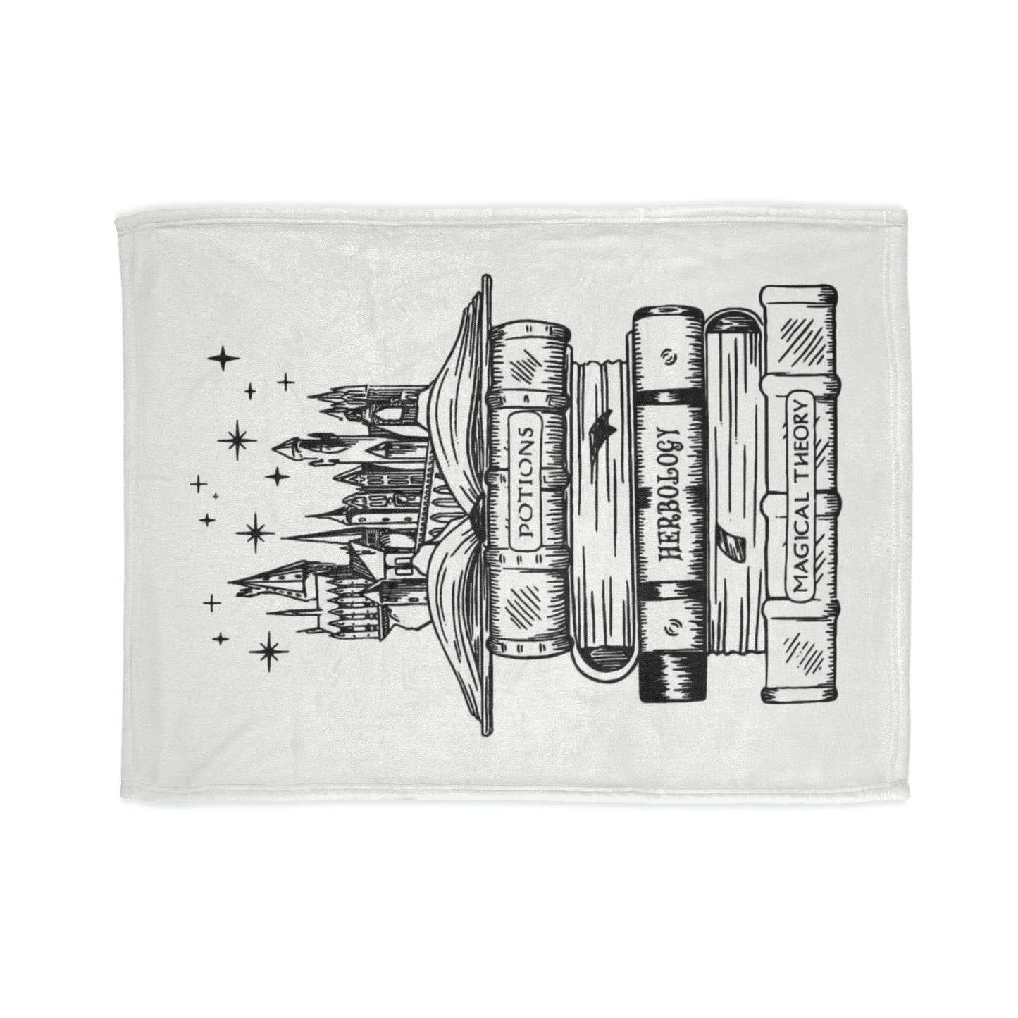 Spell Books Soft Polyester Blanket