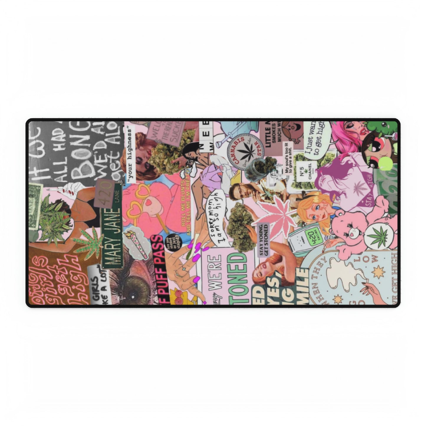 420 Collage Desk Mat