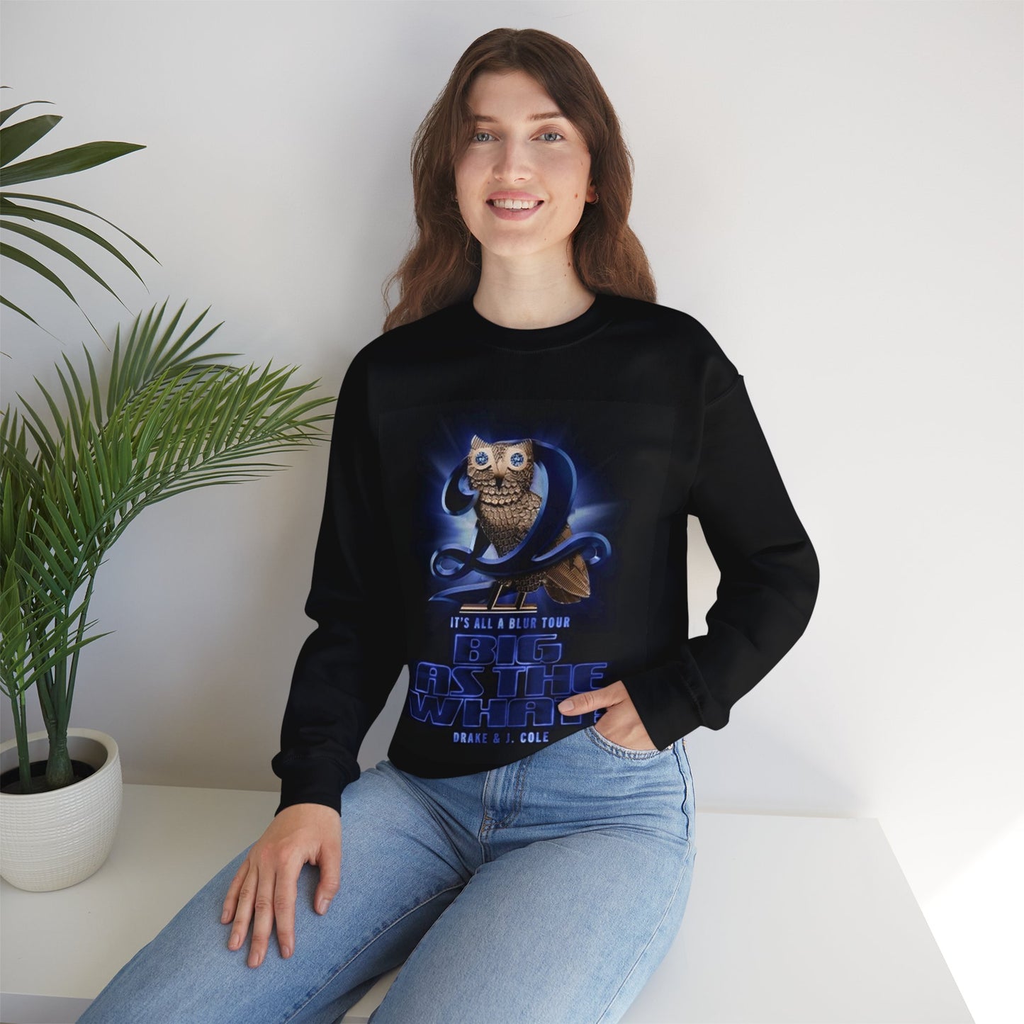 It Was All a Blur Tour Unisex Heavy Blend Crewneck Sweatshirt