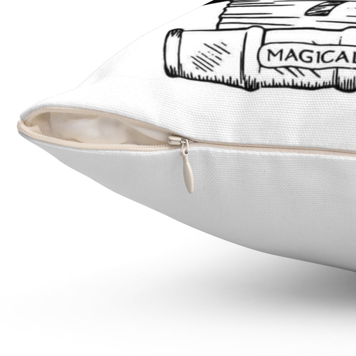 Spell Books Polyester Square Pillow