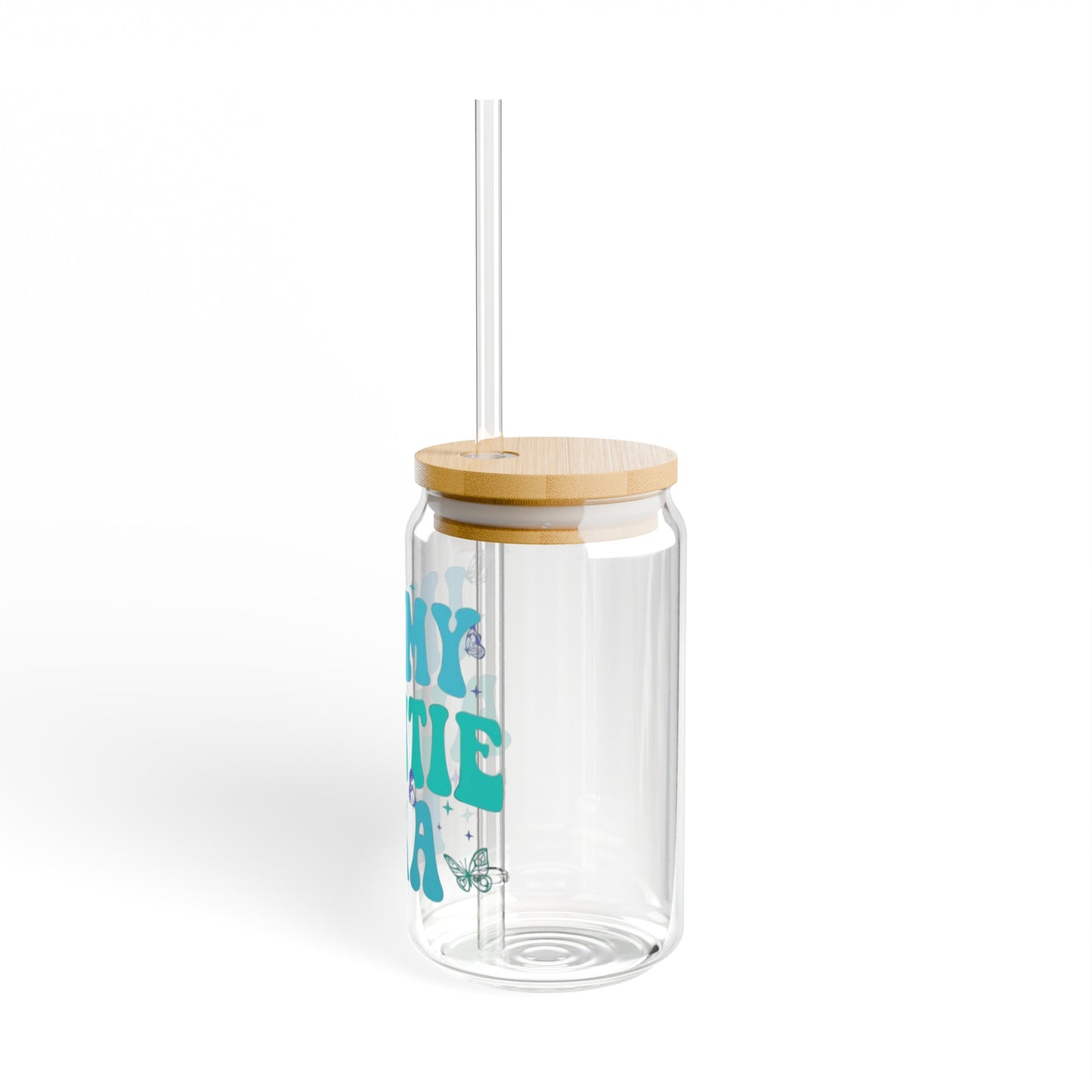 In My Auntie Era Sipper Glass, 16oz