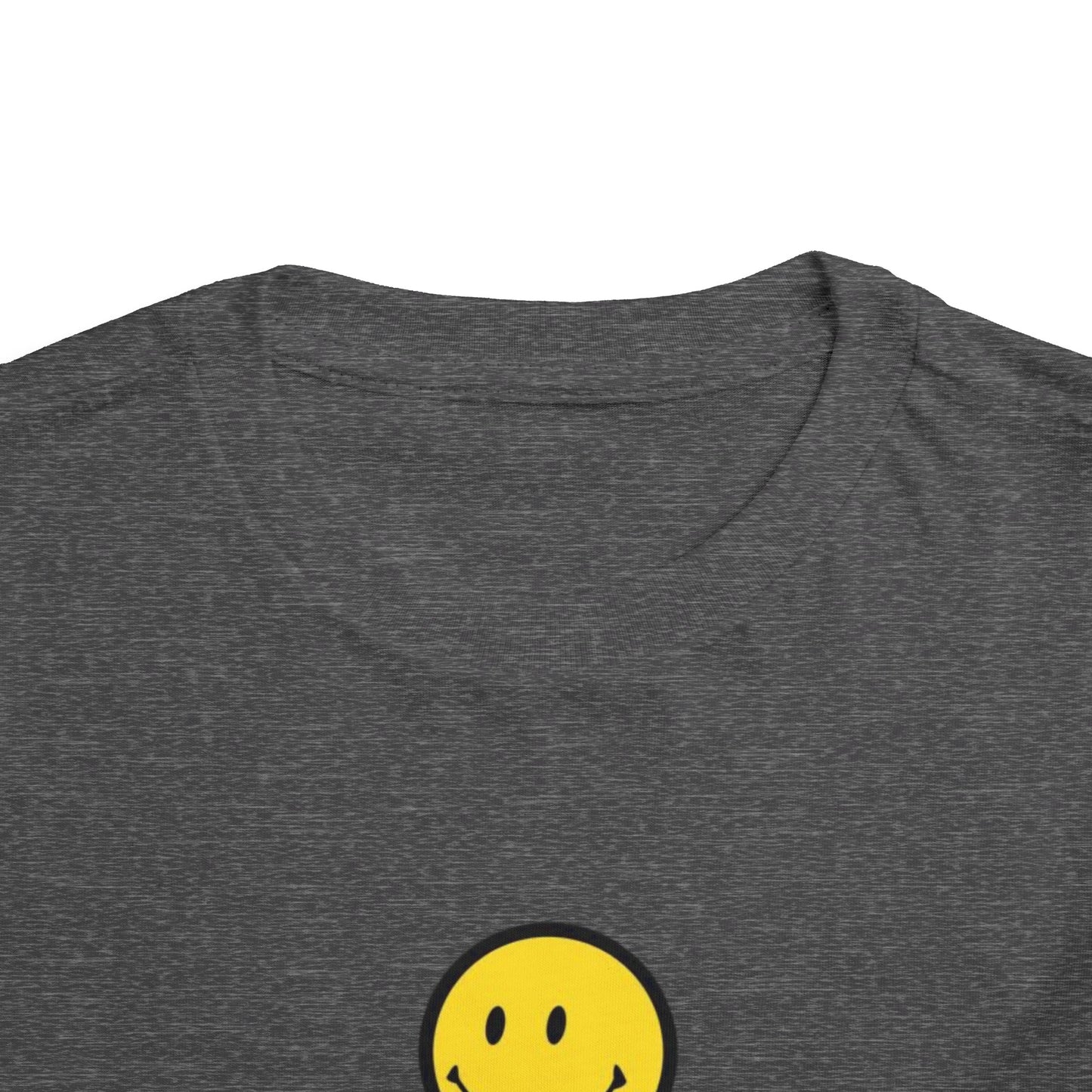 Cozy Smiley Face Toddler Short Sleeve Tee