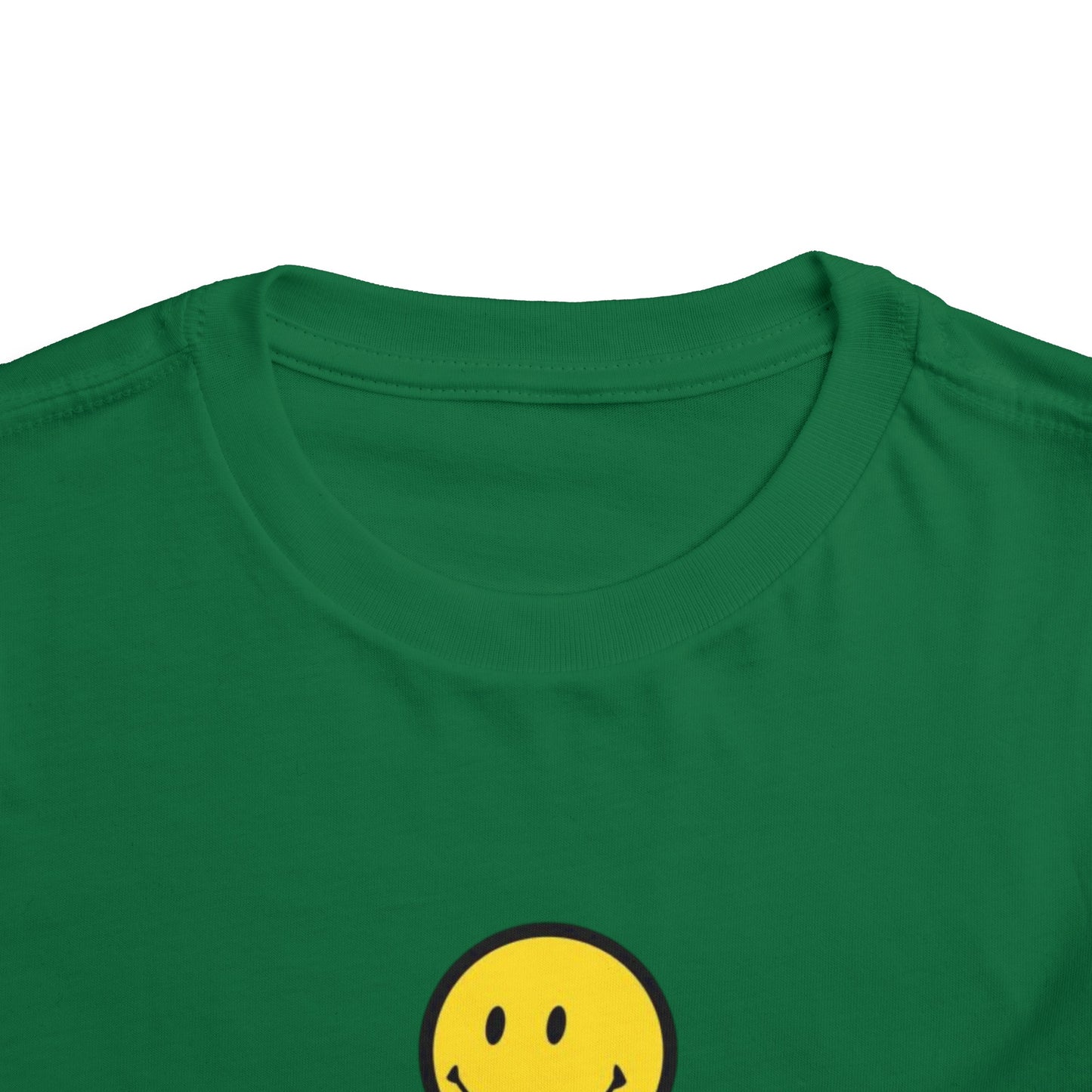 Cozy Smiley Face Toddler Short Sleeve Tee