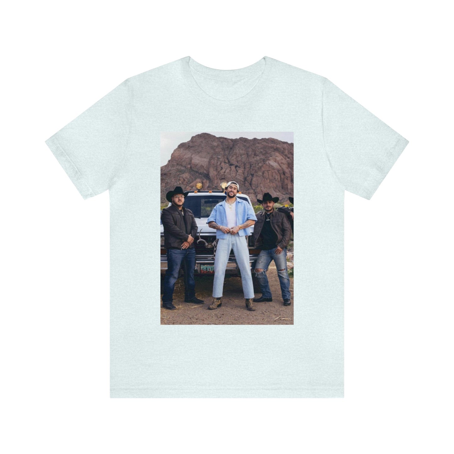 Grupo Frontera x Bad Bunny Unisex Jersey Short Sleeve Tee
