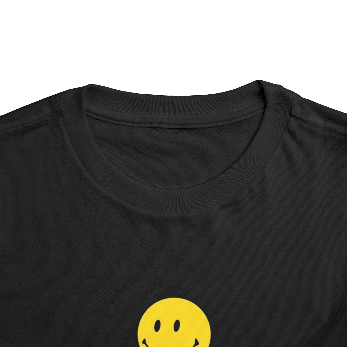 Cozy Smiley Face Toddler Short Sleeve Tee