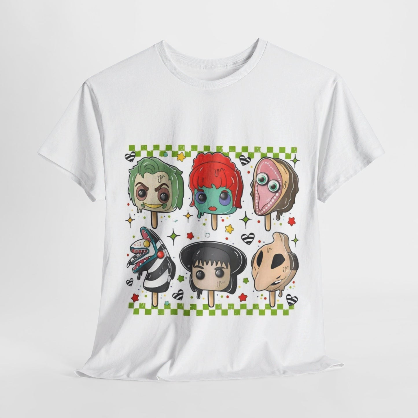 Nostalgic Halloween Popsicle Unisex Heavy Cotton Tee