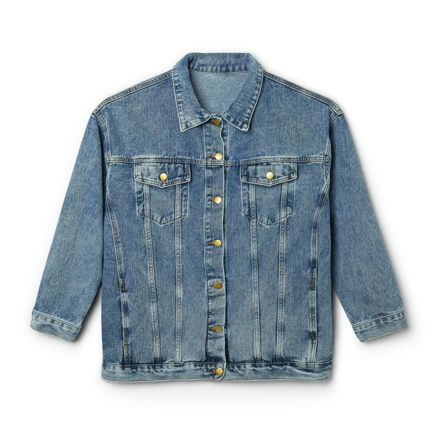 Making Our Way Downtown Women's Denim Jacket