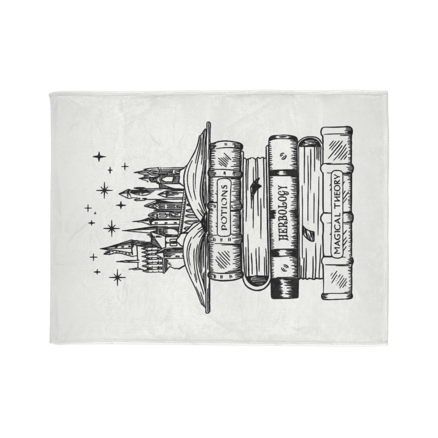 Spell Books Soft Polyester Blanket