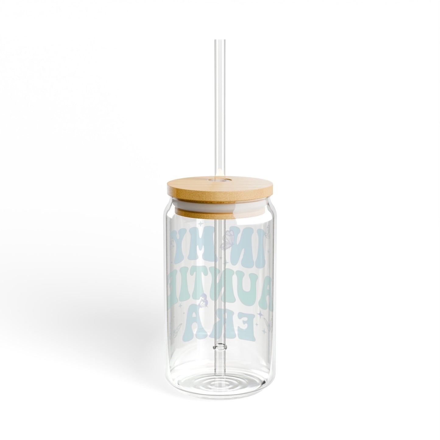 In My Auntie Era Sipper Glass, 16oz