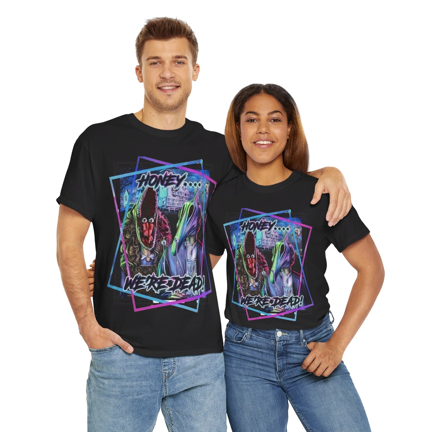 Honey… We’re Dead! Unisex Heavy Cotton Tee