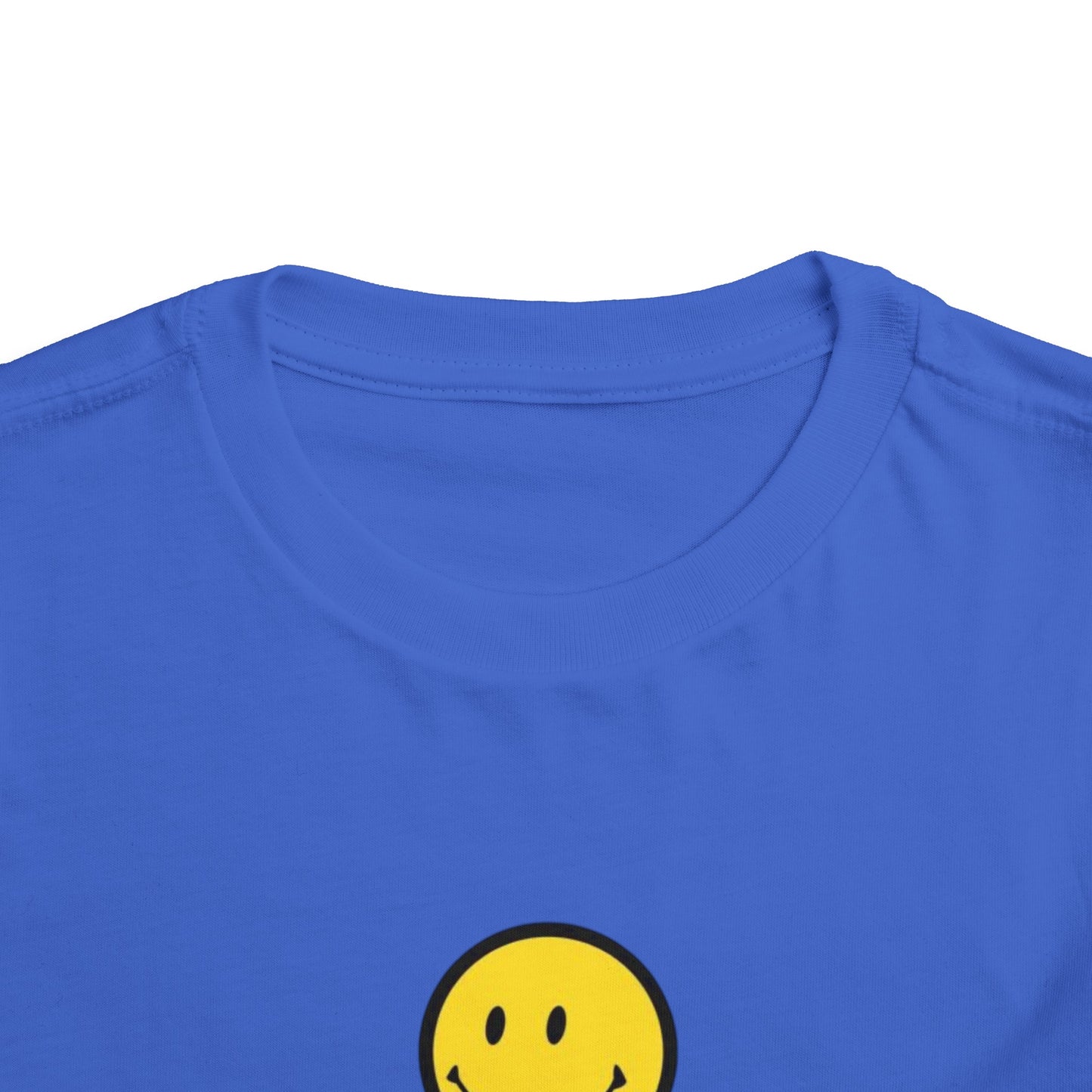 Cozy Smiley Face Toddler Short Sleeve Tee