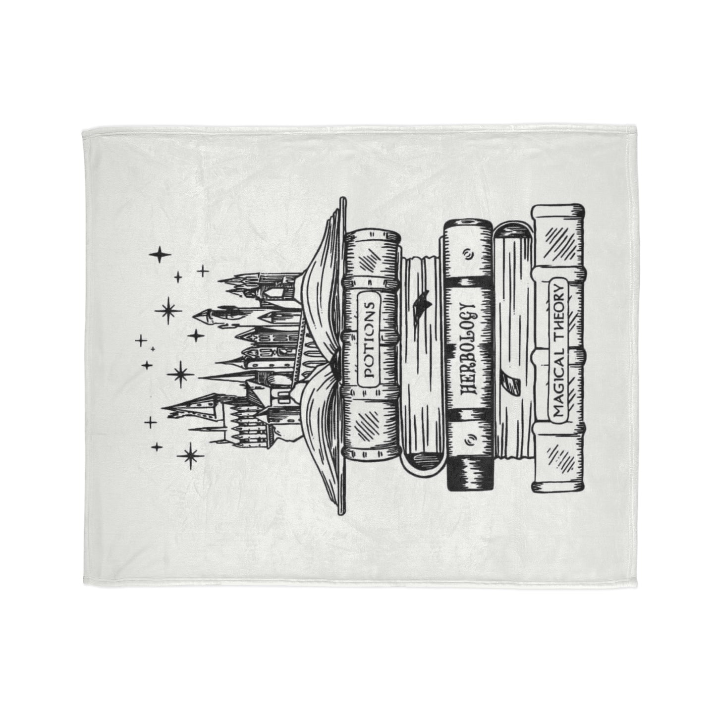 Spell Books Soft Polyester Blanket