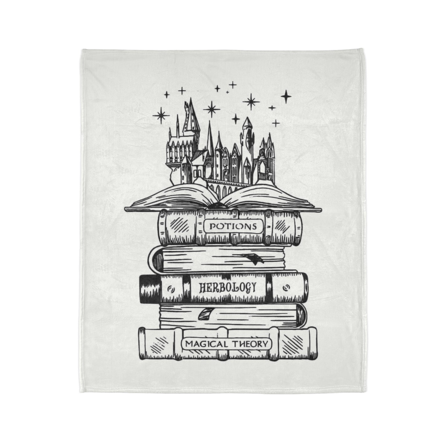 Spell Books Soft Polyester Blanket
