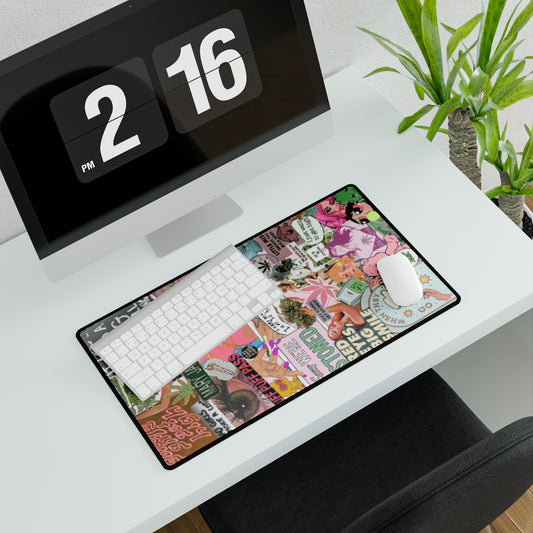 420 Collage Desk Mat