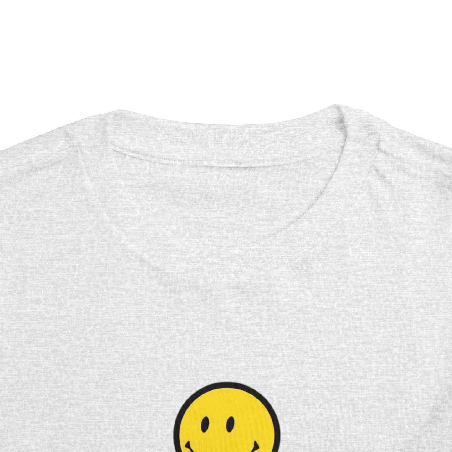 Cozy Smiley Face Toddler Short Sleeve Tee
