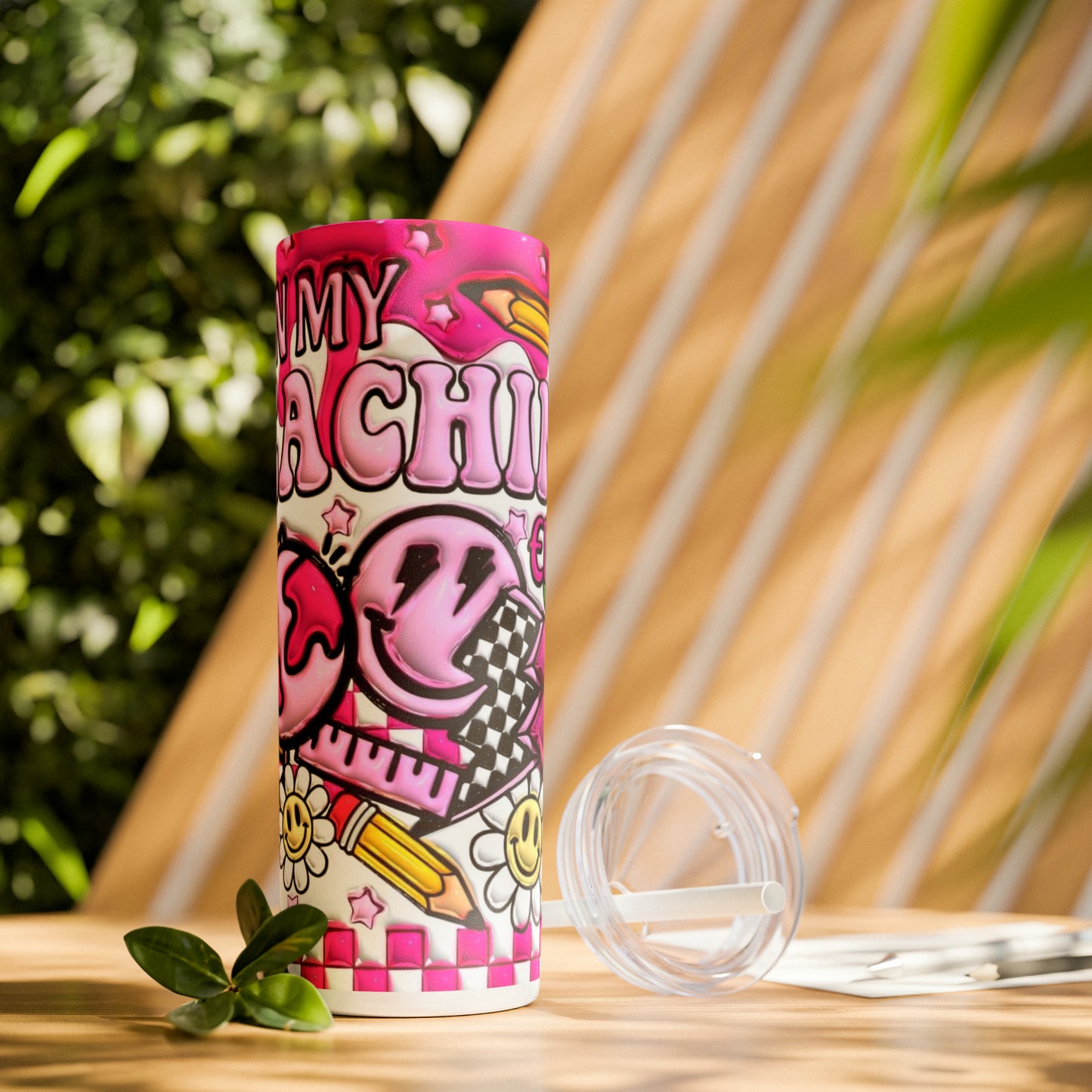Teaching Era Skinny Tumbler, 20oz