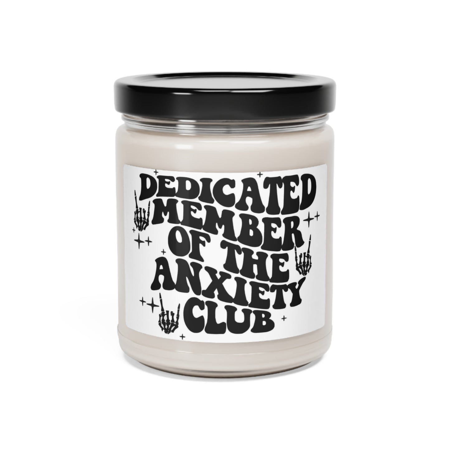 Anxiety Club Scented Soy Candle, 9oz
