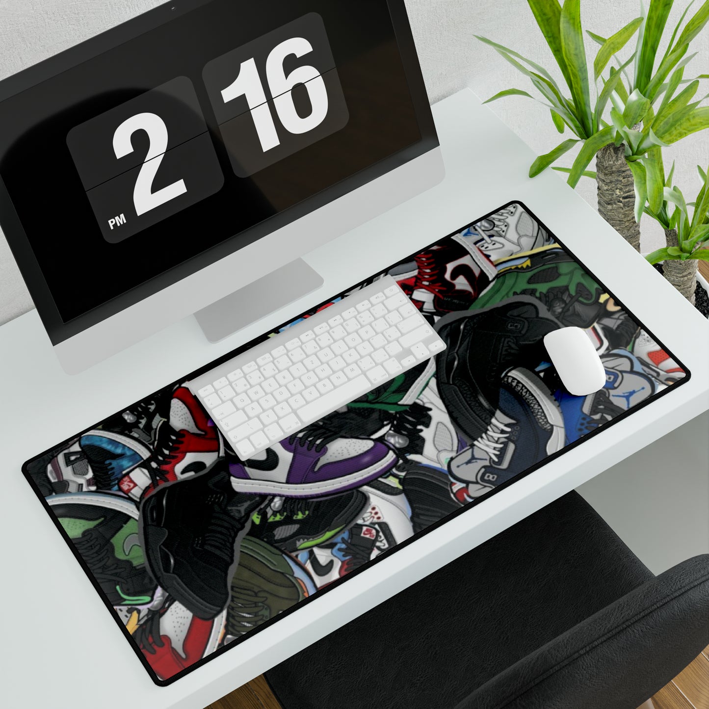 Sneakers Desk Mat