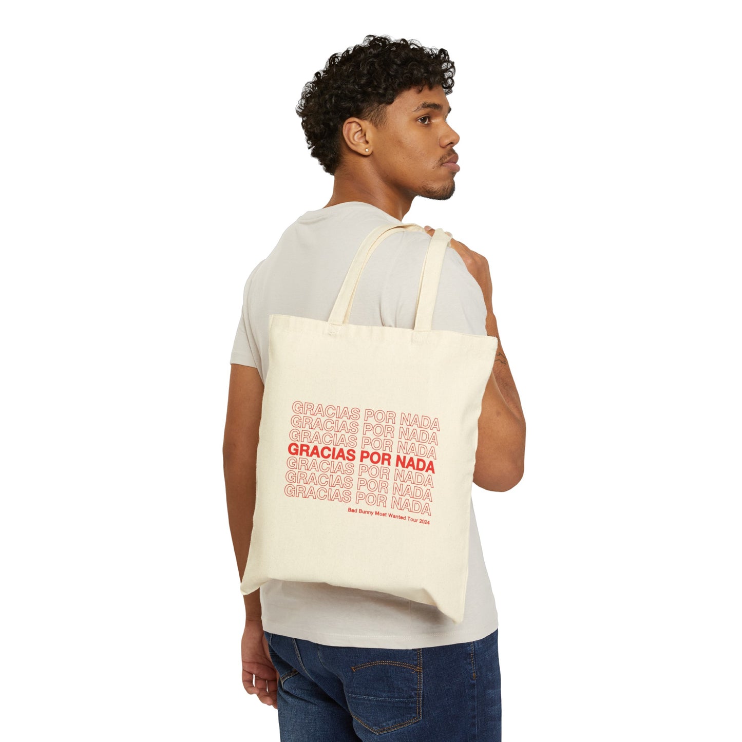 Gracias Por Nada Canvas Tote Bag