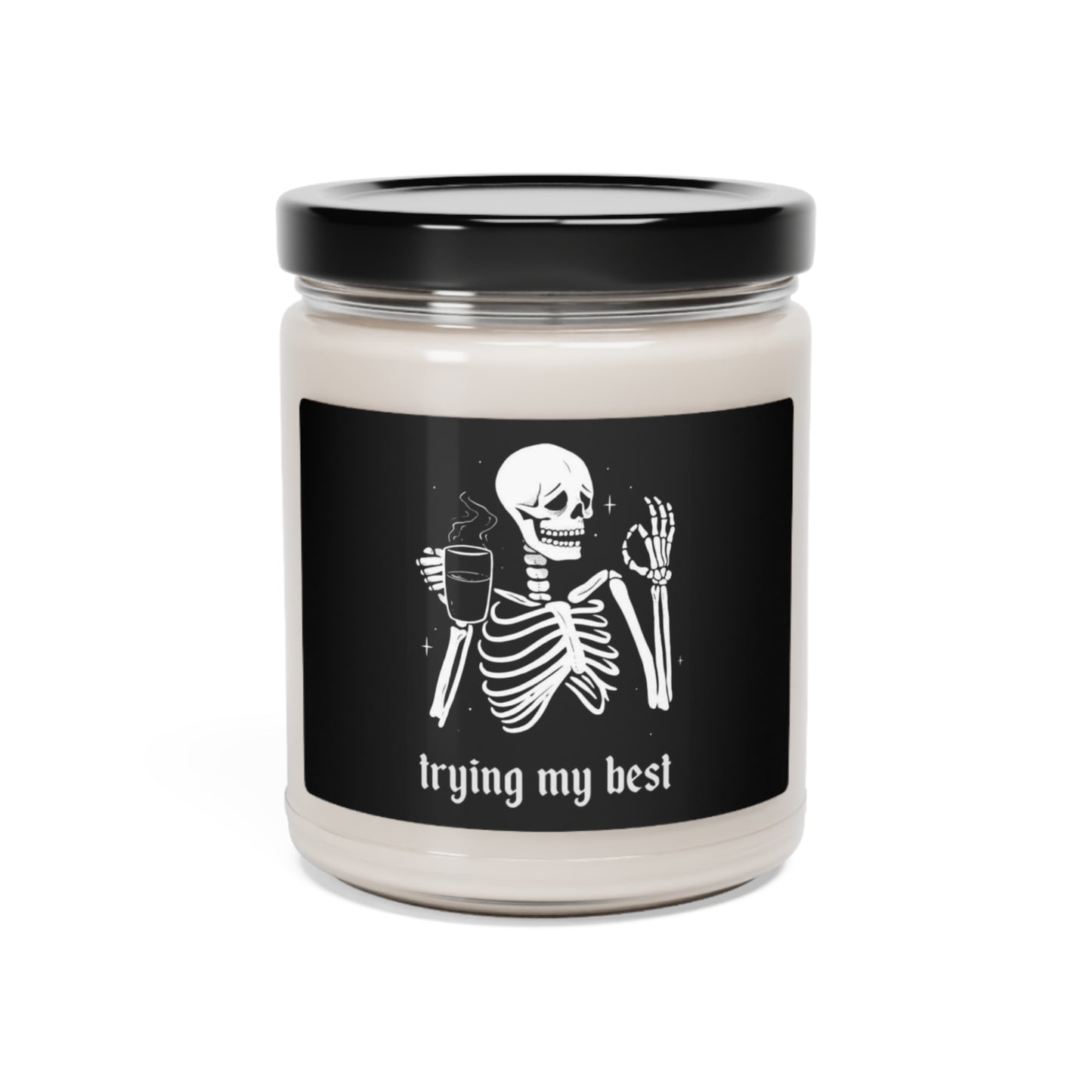 Trying My Best Scented Soy Candle, 9oz