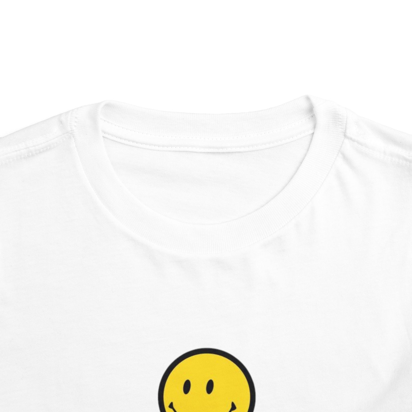 Cozy Smiley Face Toddler Short Sleeve Tee