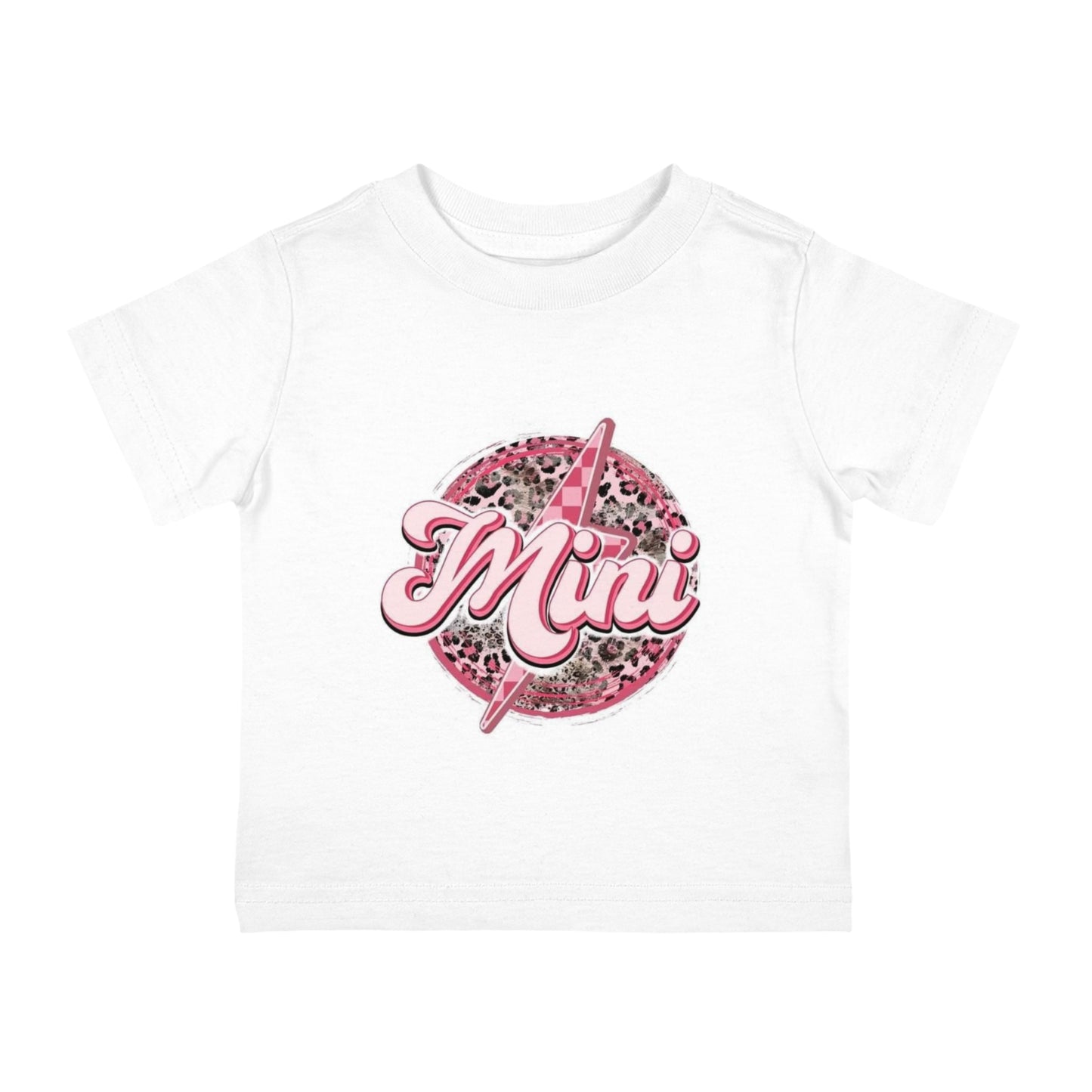 Pink Cheetah Mini Infant Cotton Jersey Tee
