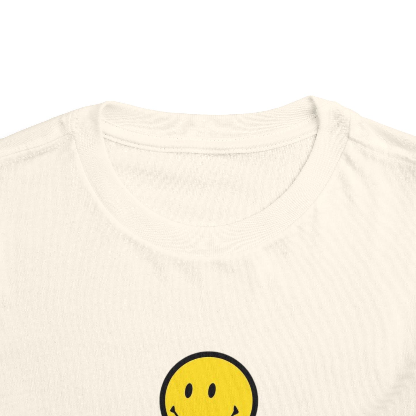 Cozy Smiley Face Toddler Short Sleeve Tee