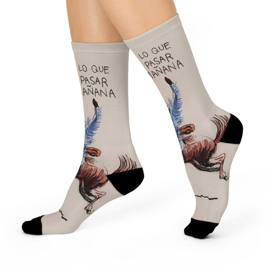 NSLQVPM Cushioned Crew Socks