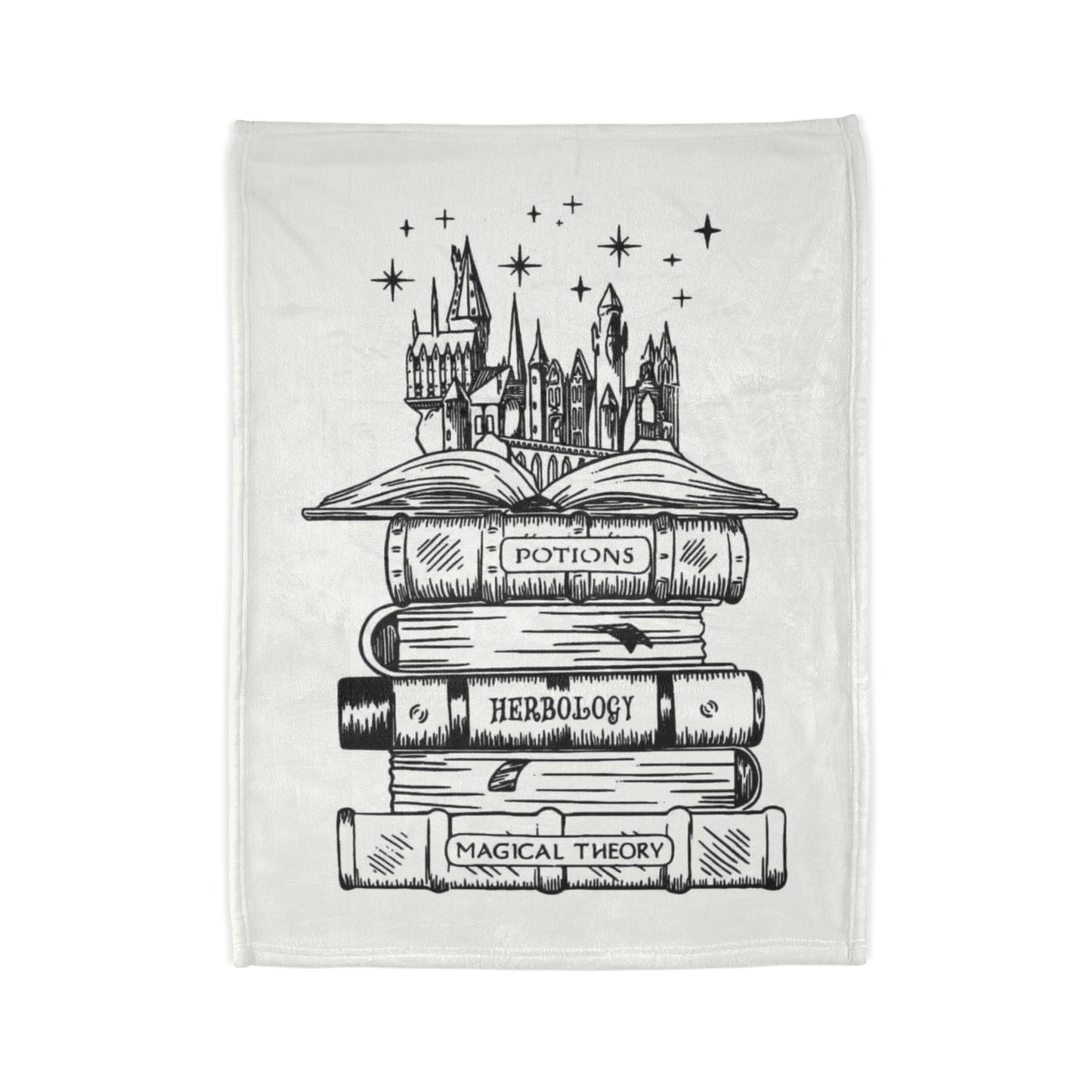 Spell Books Soft Polyester Blanket