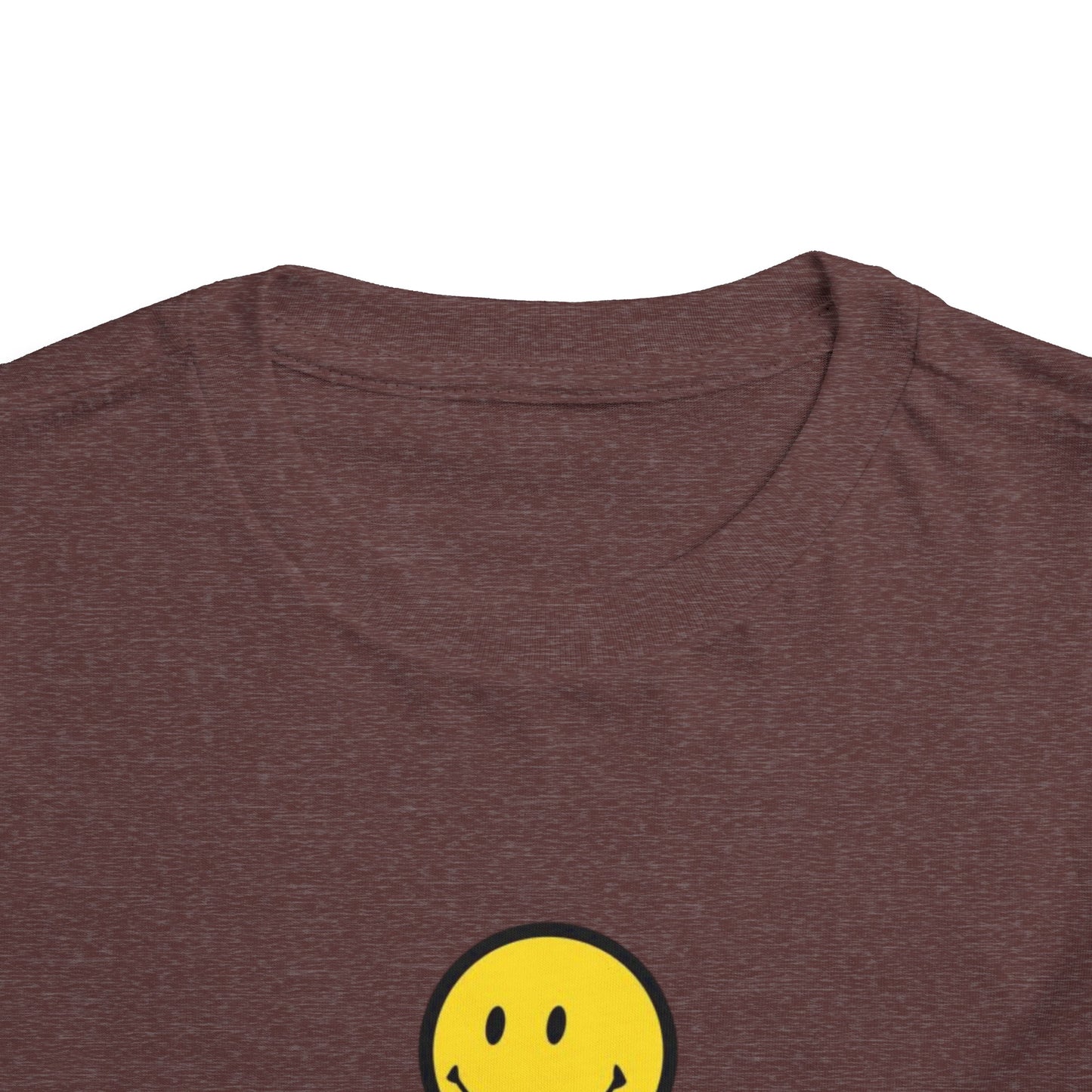 Cozy Smiley Face Toddler Short Sleeve Tee