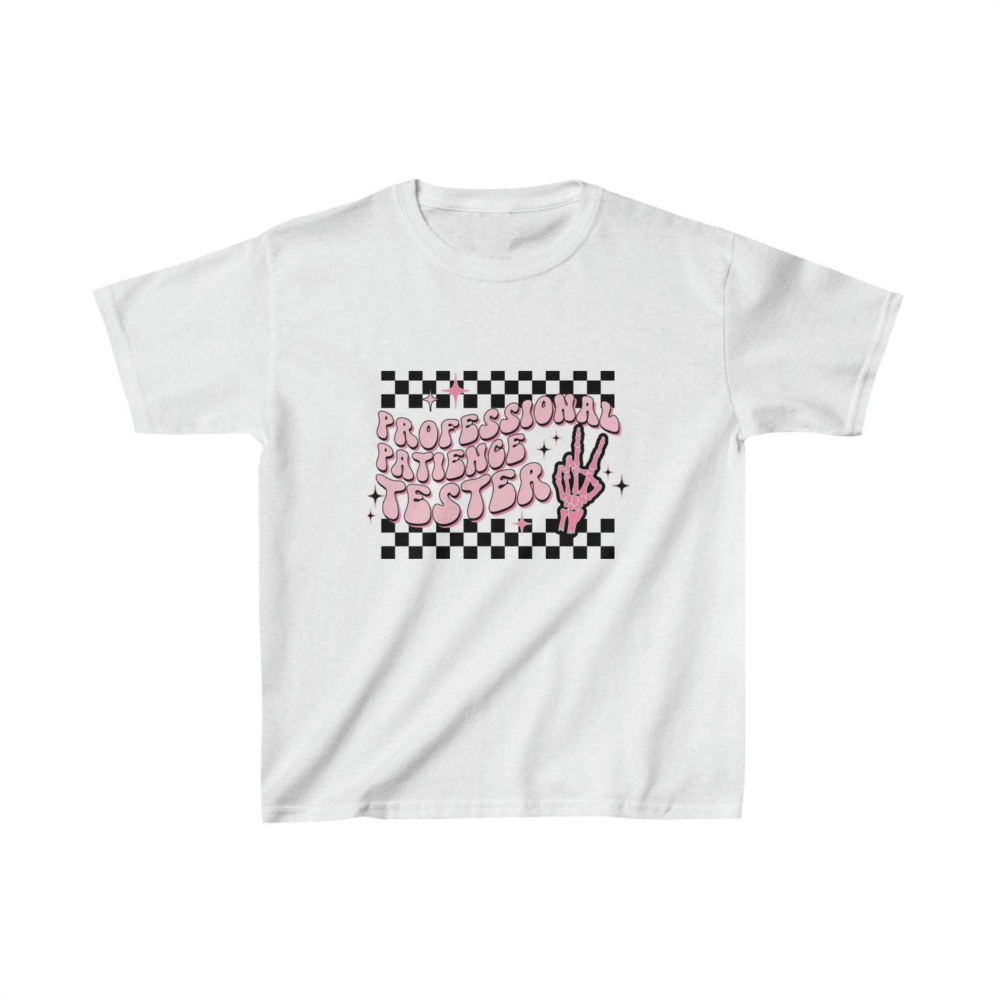 Professional Patience Tester Kids Heavy Cotton Tee