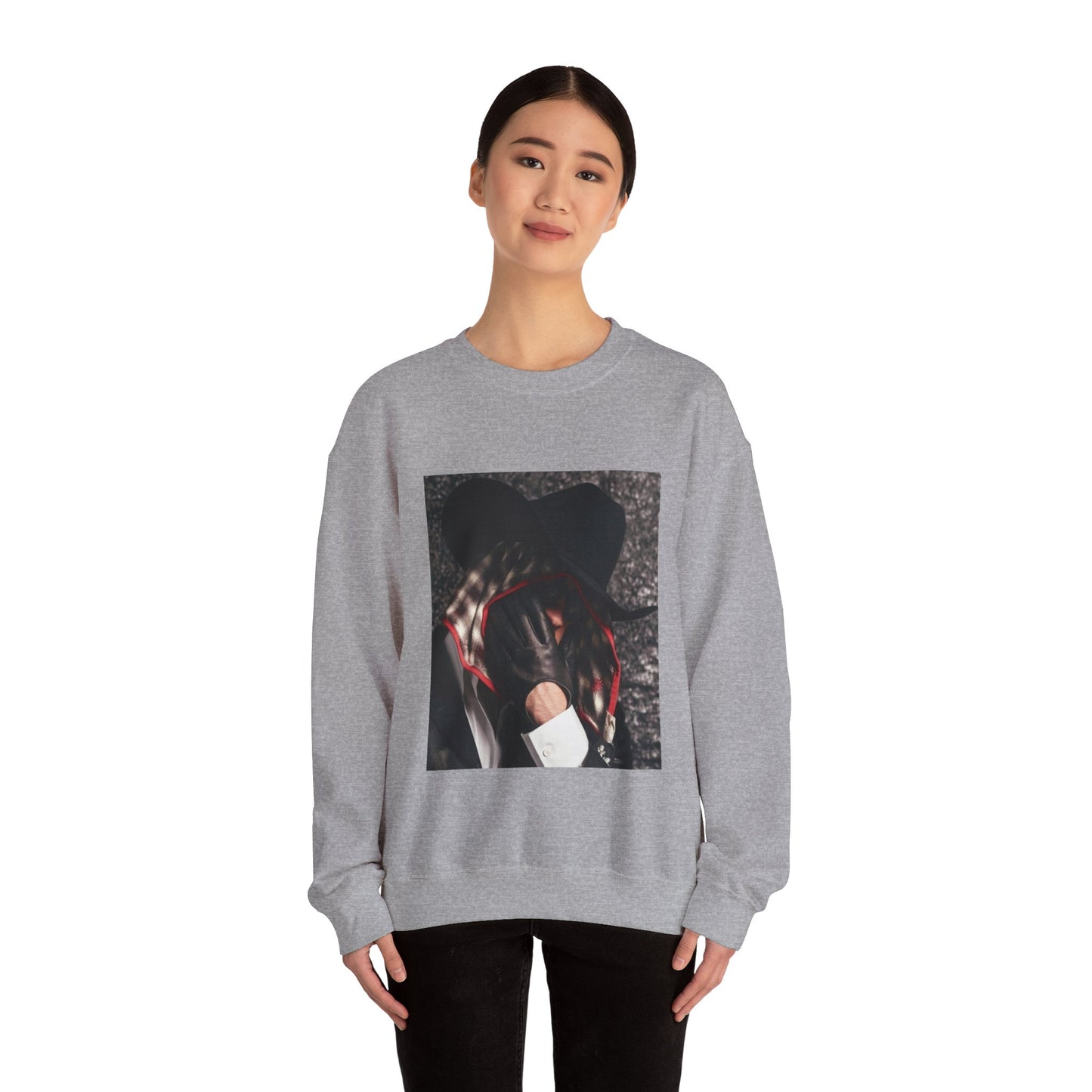 Bad Bunny Cowboy Unisex Heavy Blend Crewneck Sweatshirt