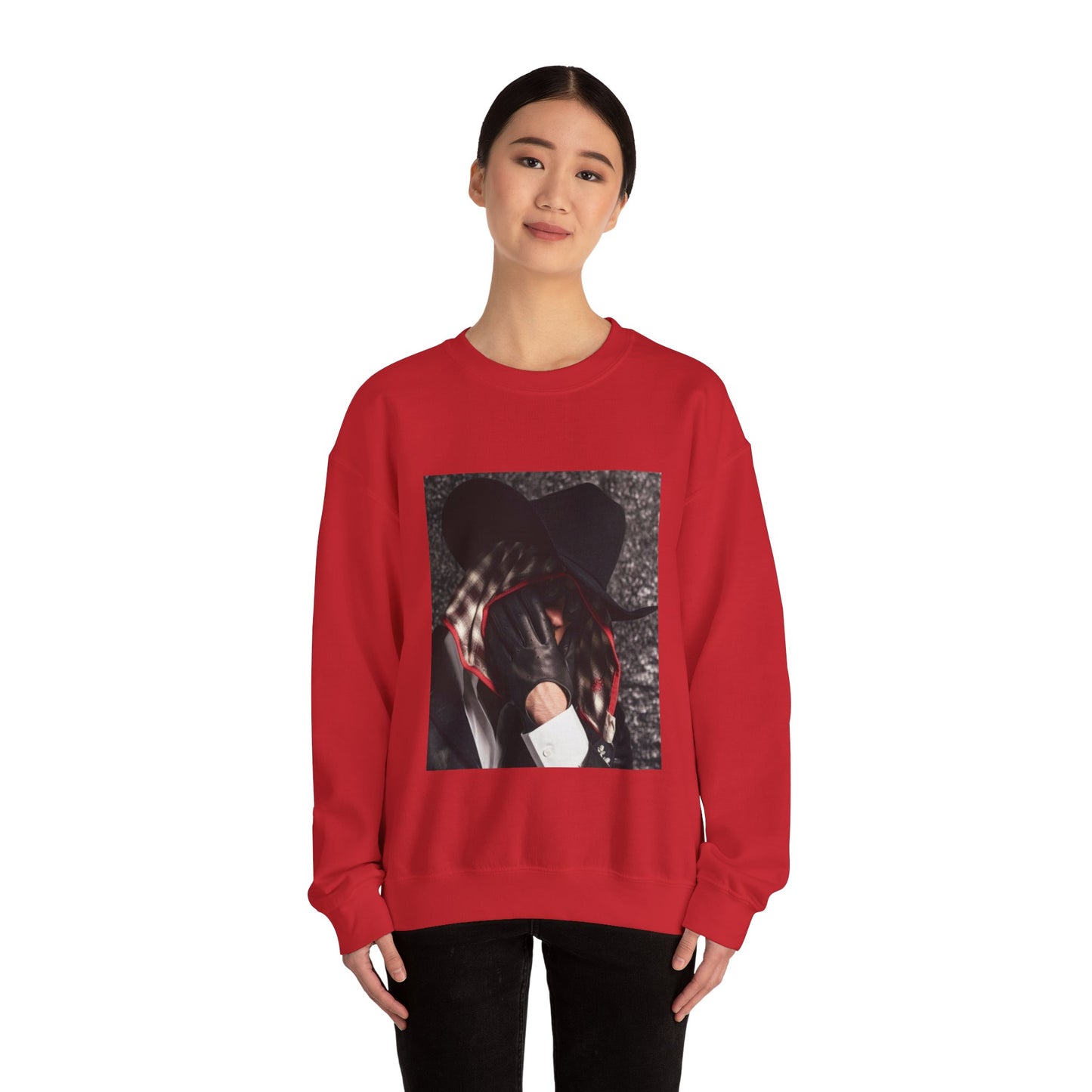 Bad Bunny Cowboy Unisex Heavy Blend Crewneck Sweatshirt